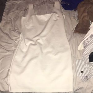 White tight dress